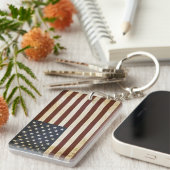 Amerikaanse vlag Sleutelhanger (Voorkant Rechts)