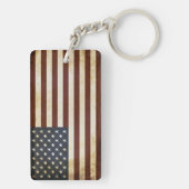 Amerikaanse vlag Sleutelhanger (achterkant)