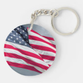Amerikaanse vlag sleutelhanger (Achterkant)