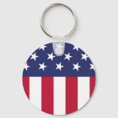 Amerikaanse vlag sleutelhanger (Achterkant)
