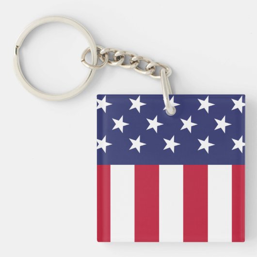 Amerikaanse vlag sleutelhanger (voorkant)