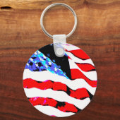 Amerikaanse vlag sleutelhanger (Voorkant)