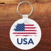 Amerikaanse vlag sleutelhanger (Voorkant)