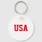 Amerikaanse vlag Sleutelhanger (Achterkant)