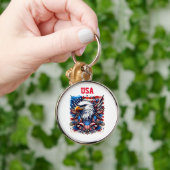 Amerikaanse vlag Sleutelhanger (Hand)