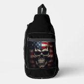 Amerikaanse vlag sling bag (Voorkant)