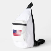 Amerikaanse vlag sling bag (Rechterhoek)