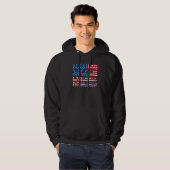 Amerikaanse Vlag SLP Hoodie (Voorkant volledig)