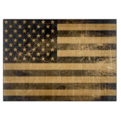 Amerikaanse vlag  snijplank (Voorkant)