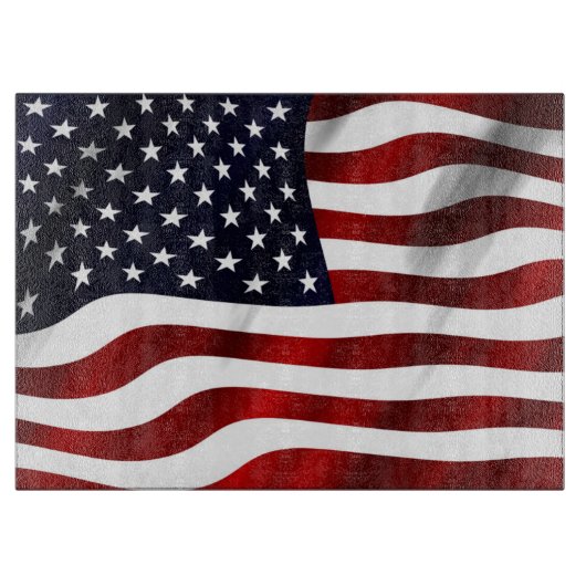 Amerikaanse vlag snijplank (Voorkant)