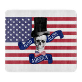 Amerikaanse vlag snijplank (Voorkant)