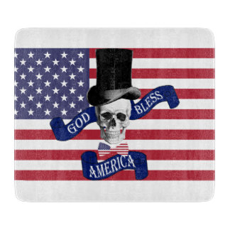 Amerikaanse vlag snijplank