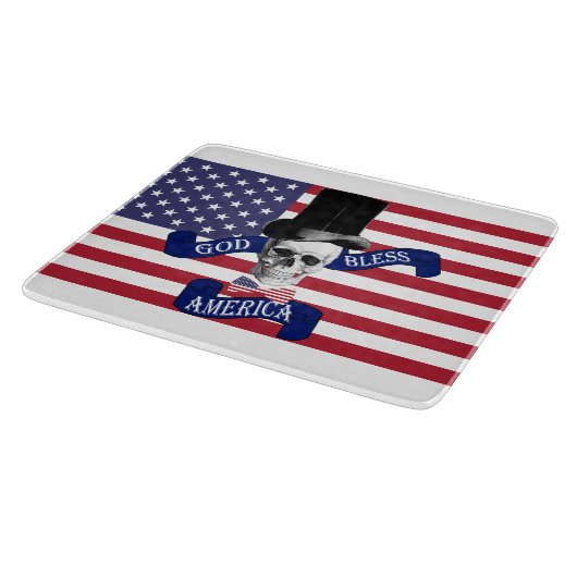 Amerikaanse vlag snijplank (Hoek)