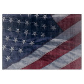 Amerikaanse vlag. snijplank (Voorkant)