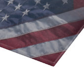 Amerikaanse vlag. snijplank (Hoek)
