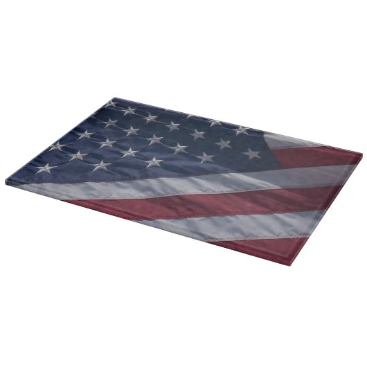 Amerikaanse vlag. snijplank (Hoek)