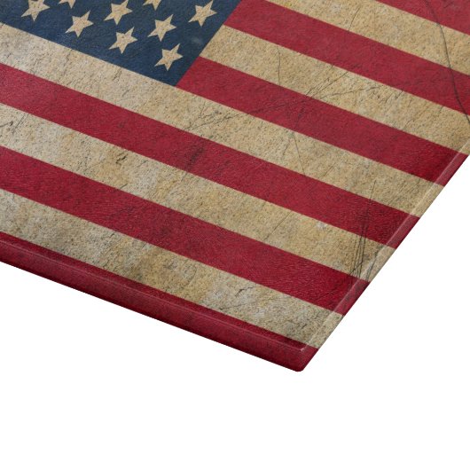 Amerikaanse vlag snijplank (Hoek)