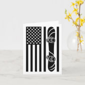 Amerikaanse vlag Snowboard Kleding - Snowboarding Kaart (Gele Bloem)