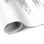 Amerikaanse vlag Snowmobile Shirt Mannen Snowmobil Cadeaupapier (Rol Hoek)