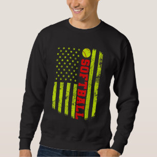 Amerikaanse vlag Softball Trui