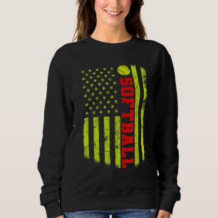 Amerikaanse vlag Softball Trui