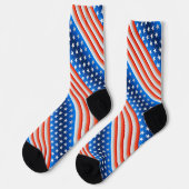 Amerikaanse vlag sokken (Links)