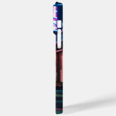 Amerikaanse vlag soldaat iPhone 14 Pro Max Hoesje (Achterkant / Links)