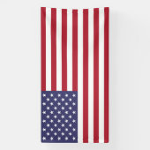 Amerikaanse vlag spandoek (Verticaal)