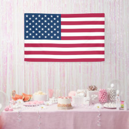 Amerikaanse vlag spandoek