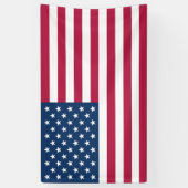 Amerikaanse vlag spandoek (Verticaal)