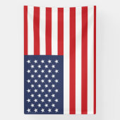 Amerikaanse vlag spandoek (Verticaal)