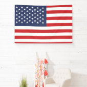 Amerikaanse vlag spandoek (Insitu)