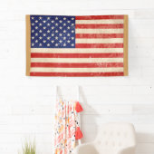 Amerikaanse vlag Spandoek (Insitu)