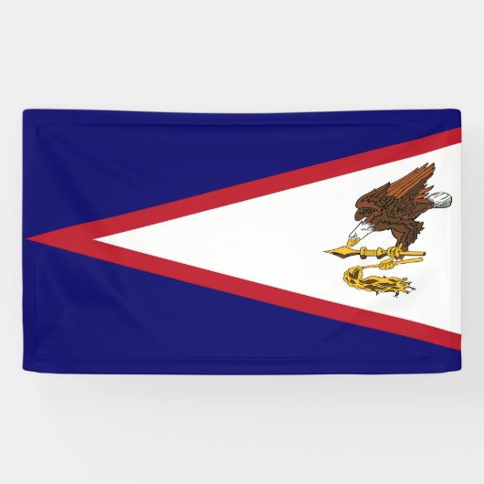 Amerikaanse vlag spandoek (Horizontaal)
