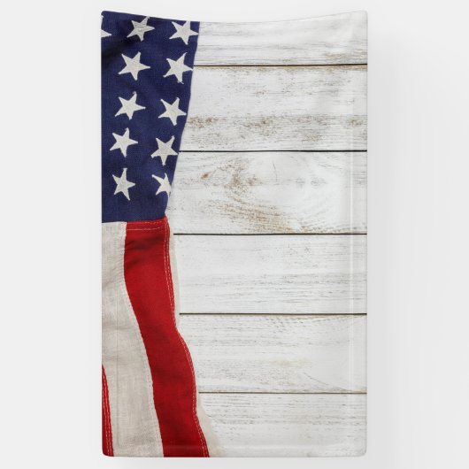  Amerikaanse vlag Spandoek (Verticaal)