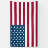 Amerikaanse vlag spandoek (Verticaal)