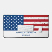 Amerikaanse vlag Speciaal militair Bureaumat (Keyboard & Muis)