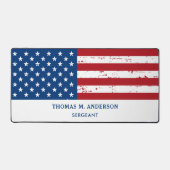 Amerikaanse vlag Speciaal militair Bureaumat (Voorkant)