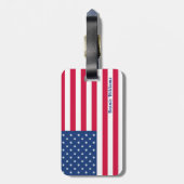 Amerikaanse vlag | Speciaal patriottisch Bagagelabel (Achterkant verticaal)
