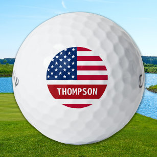 Amerikaanse vlag - Speciaal patriottisch Golfballen