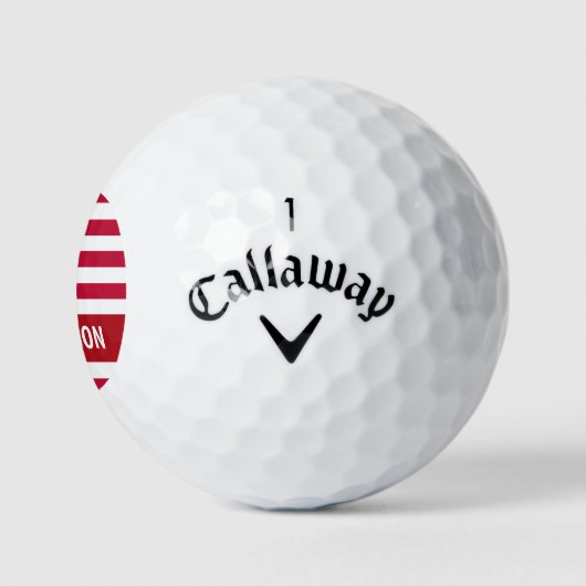 Amerikaanse vlag - Speciaal patriottisch Golfballen (Logo)