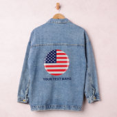 Amerikaanse vlag Speciaal patriottische strips Denim Jacket (Hangar)
