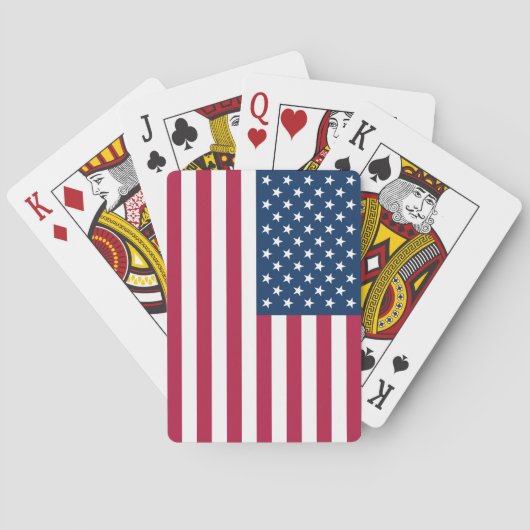 Amerikaanse vlag speelkaarten (Achterkant)