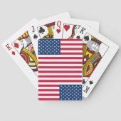 Amerikaanse vlag speelkaarten Patriottisch (Achterkant)