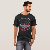 Amerikaanse vlag Spierkraam T-shirt (Voorkant volledig)