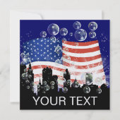 Amerikaanse vlag - SRF Kaart (Voorkant)