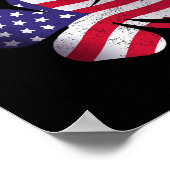 Amerikaanse vlag St. Patrick's Day Klik op Boston Poster (Hoek)