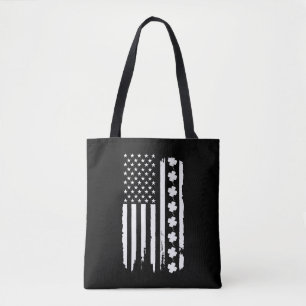 Amerikaanse vlag St Patricks Day Tote Bag