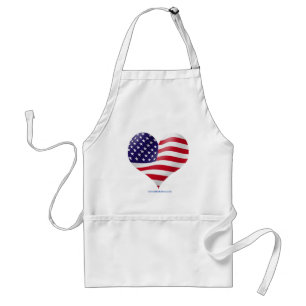 Amerikaanse vlag standaard schort