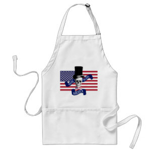 Amerikaanse vlag standaard schort